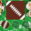 Picture of 50 PCS Football Party Supplies, 6.5 Inches Football Napkins with 2 Styles, Disposable Football Paper Napkins, Football Theme Napkins for Game Day Touchdown Birthday Party Decorations