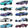 Picture of Hot Wheels 10-Pack of Toy Race Cars, Includes 1:64 Scale Corvette, Lamborghini, McLaren Originals (Amazon Exclusive)