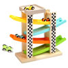 Picture of Toddler Toys for 1 2 Year Old Boy and Girl Gifts Wooden Race Track Car Ramp Racer with 4 Mini Car