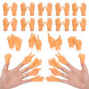 Picture of 30 pcs Tiny Hands Finger Puppets, Mini Hands Little Small Hands Mini Thing Gag Performance Funny Fingers for Puppet Show Gifts Classroom Prizes Party Favors for Kids (7 Styles)