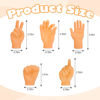 Picture of 30 pcs Tiny Hands Finger Puppets, Mini Hands Little Small Hands Mini Thing Gag Performance Funny Fingers for Puppet Show Gifts Classroom Prizes Party Favors for Kids (7 Styles)