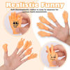 Picture of 30 pcs Tiny Hands Finger Puppets, Mini Hands Little Small Hands Mini Thing Gag Performance Funny Fingers for Puppet Show Gifts Classroom Prizes Party Favors for Kids (7 Styles)