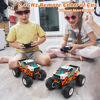 Picture of Kidcia 1:16 Scale RC Monster Truck - 2.4GHz All Terrain Car for Kids 4-12, 20 Km/h Off Road RC Truck, Christmas or Birthday Gift