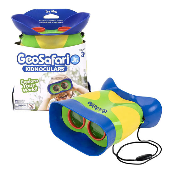 Picture of Educational Insights GeoSafari Jr. Kidnoculars - Binoculars for Kids Ages 3+, STEM and Outdoor Toys for Toddlers, Gifts for Toddlers, Educational Toys for Kids