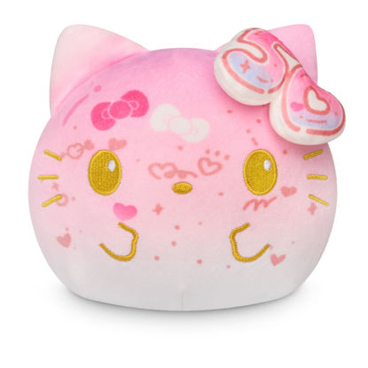 Picture of TeeTurtle Hello Kitty 50th Anniversary Reversible 4" Plushie - Pink - Officially Licensed Sanrio - Soft Special Edition Stuffed Animal
