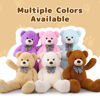 Picture of MaoGoLan Giant Big Teddy Bear 4 Feet 47 inch Life Size Tan Plush Bear Brown Stuffed Animal for Children Boyfriend