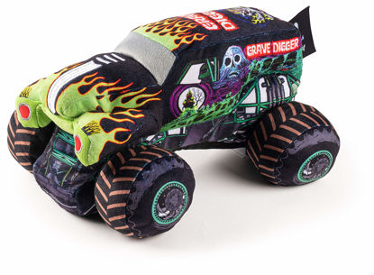 Picture of Jay Franco Monster Jam Grave Digger Plush Stuffed Pillow Buddy - Super Soft Polyester Microfiber, 12.5 inch (Official Monster Jam Product)