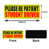 Picture of 3pcs Student Drive Magnet for Car, Please Be Patient Student Driver, New Drivers Sticker Safety Warning, Reusable Magnetic Reflective Rookie Driver Bumper Sticker