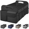 Picture of Femuar Car Trunk Organizer, Car Storage Organizer with Large Capacity Waterproof Collapsible Trunk Organizer for Car Suv/Jeep/Sedan (Black, Standard)
