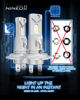 Picture of NINEO H7 Light Bulbs, H7 Fog Light, 300% Brighter 6500K White No Need Adapters Fog Light Pack of 2