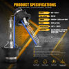 Picture of DMEX D2S - 35W - 6000K Cool White Xenon Headlight HID Bulbs 85122 66240 66040 66240CBI Replacement - Pack of 2(Not fit Halogen Headlight Assembly)