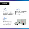 Picture of 3M 26000 PPS 2.0 Spray Gun Cup, Lids and Liners Kit, Standard, 200-Micron Filter, 22 Ounces, BLACK,SILVER