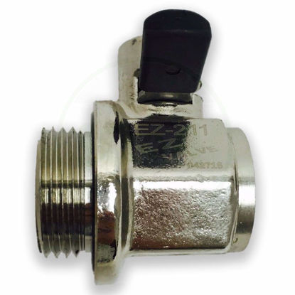 Picture of EZ (EZ-211) Silver 27mm-2.0 Thread Size Oil Drain Valve