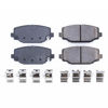 Picture of Power Stop 17-1596 Rear Ceramic Brake Pads with Hardware For 2012-2016 Town & Country | 2012-2020 Grand Caravan | 2012-2020 Journey | 2012-2015 Ram C/V [Models with Dual Piston Front Caliper]