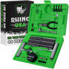 Picture of Rhino USA Tire Plug Repair Kit (86-Piece) Fix Punctures & Plug Flats with Ease - Heavy Duty Flat Tire Puncture Repair Kit for Car, Motorcycle, ATV, UTV, RV, Trailer, Tractor, Etc