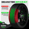Picture of Rhino USA Tire Plug Repair Kit (86-Piece) Fix Punctures & Plug Flats with Ease - Heavy Duty Flat Tire Puncture Repair Kit for Car, Motorcycle, ATV, UTV, RV, Trailer, Tractor, Etc