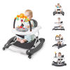 Picture of Boyro Baby Baby Walker, 5-in-1 Baby Walkers for Boys and Girls 6-12 Months with Bouncer, Removable Footrest, Feeding Tray & Music, Foldable & Adjustable Activity Walker for 6-18 Months Toddler Infant