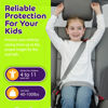 Picture of bubblebum Inflatable Backless Booster Car Seat, Portable Travel Booster Seat, Booster Seats for Cars 40-100 lbs, Kids & Child 4-10 years old - Black