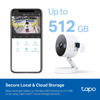 Picture of Tapo TP-Link 2K QHD Security Camera, Indoor/Outdoor, 𝟮𝟬𝟮𝟰 𝗣𝗖𝗠𝗮𝗴 𝗘𝗱𝗶𝘁𝗼𝗿'𝘀 𝗖𝗵𝗼𝗶𝗰𝗲, Color Night Vision, Free Person/Pet/Vehicle Detection, Invisible IR Mode, SD Storage, C120