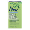 Picture of Nair Bikini Cream with Green Tea Sensitive Formula, 1.7 Ounce