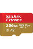 Picture of SanDisk 256GB Extreme MicroSDXC UHS-I Memory Card - C10, U3, V30, 4K, A2, Micro SD - SDSQXA1-256G-GN6MN