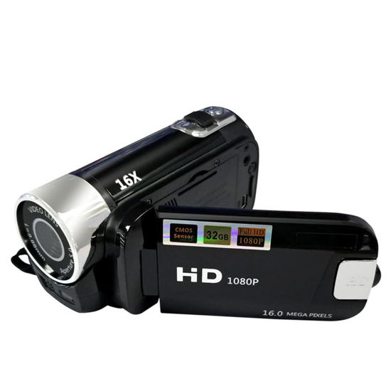 Picture of Andoer Portable 1080P High Definition Digital Video Camera DV Camcorder 16MP 2.7 Inch LCD Screen 16X Digital Zoom Built-in Battery