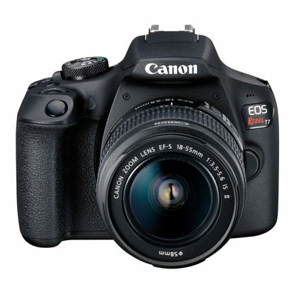 Picture of Canon EOS Rebel T7 DSLR Camera with 18-55mm Lens | Built-in Wi-Fi | 24.1 MP CMOS Sensor | DIGIC 4+ Image Processor and Full HD Videos