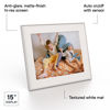 Picture of Aura Walden 15" WiFi Digital Picture Frame | Wirecutter's Best Digital Frame for Gifting | Send Photos from Your Phone | Quick, Easy Setup in Aura App | Free Unlimited Storage | White Clay