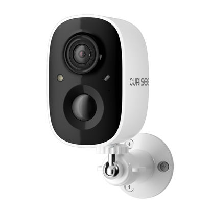 Picture of CURISEE Outdoor Security Camera Wireless 2K Camera for Home Security Wireless Outdoor Battery Security Cameras 2.4GHz WiFi Smart Motion Detection,Color Night Vision,Waterproof, Cloud/SD Storage