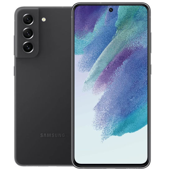 Picture of SAMSUNG Galaxy S21 FE 5G, US Version, 128GB, Gray - Unlocked (Renewed)