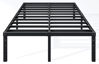 Picture of Hafenpo 14 Inch Queen Bed Frame - Sturdy Metal Platform Queen Size, No Box Spring Needed, Heavy Duty, Easy Assembly, Strong Bearing Capacity, Under Bed Storage, Black