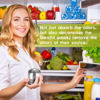 Picture of Refrigerator Deodorizer,Lasts for 10 Years,Refrigerator Odor Eliminator,Fridge Deodorizer,More Effective Than Baking Soda Bamboo Air Purifying Bags