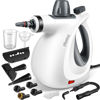 Picture of Phueut Pressurized Handheld Multi-Surface Natural Steam Cleaner with 12 pcs Accessories, Multi-Purpose Steamer for Home Use, Steamer for Cleaning Floor, Upholstery, Grout and Car