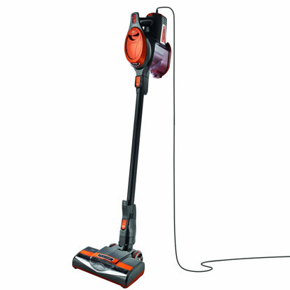 Picture of Shark Rocket Ultra-Light Corded Bagless Vacuum for Carpet and Hard Floor Cleaning with Swivel Steering (HV301), Gray/Orange