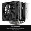 Picture of Thermalright Peerless Assassin 120 SE CPU Cooler, 6 Heat Pipes AGHP Technology, Dual 120mm PWM Fans, 1550RPM Speed, for AMD:AM4 AM5/Intel LGA 1700/1150/1151/1200,PC Cooler