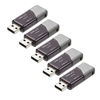 Picture of PNY 128GB Turbo Attaché 3 USB 3.0 Flash Drive 5-Pack - Grey, P-FD128X5TBOP-MP, 100MB/s, Light-Weight Durable - Data Storage and Transfer