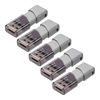 Picture of PNY 128GB Turbo Attaché 3 USB 3.0 Flash Drive 5-Pack - Grey, P-FD128X5TBOP-MP, 100MB/s, Light-Weight Durable - Data Storage and Transfer