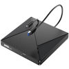 Picture of DVD Player for Laptop, External CD Drive for Mac, USB 3.0 USB C Portable CD Burner External Disk Drive, DVD Reader Writer ROM Drive Compatible with Laptop Desktop Mac,Windows 11/10/8/7 Linux