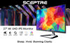 Picture of Sceptre 4K IPS 27" 3840 x 2160 UHD Monitor up to 70Hz DisplayPort HDMI 99% sRGB Build-in Speakers, Black 2021 (U275W-UPT)
