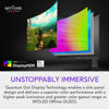 Picture of Alienware AW3423DWF Curved QD-OLED Gaming Monitor - 34-inch Quantum Dot OLED 0.1Ms 165Hz 21:9 Curved Display, 99.3% DCI-P3 Color Gamut, VESA DisplayHDR True Black 400, AMD FreeSync Premium Pro - Black