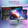 Picture of Sceptre IPS 24” Gaming Monitor 165Hz 144Hz Full HD (1920 x 1080) FreeSync Eye Care FPS RTS DisplayPort HDMI Build-in Speakers, Machine Black 2020 (E248B-FPT168),IPS 24" 165Hz