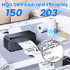 Picture of Bluetooth Thermal Shipping Label Printer, Wireless 4x6 Label Printer for Shipping Packages & Small Business, Compatible with Android, IOS, Windows and Mac, Widely Used for Ebay, Amazon, Shopify, Etsy