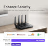 Picture of GL.iNet GL-MT6000(Flint 2) WiFi 6 Router with Wide Coverage, High-Speed Gaming Router, 2 x 2.5G Multi-Gig Ports+4 x 1G Ethernet Ports, Mass Device Connectivity, Rapid OpenVpn & WireGuard, 802.11ax