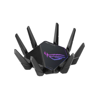 Picture of ASUS ROG Rapture GT-AX11000 Pro Tri-Band WiFi 6 Extendable Gaming Router, 10G & 2.5G Ports, ASUS RangeBoost Plus, Triple-level Game Acceleration, Subscription-free Network Security, AiMesh Compatible