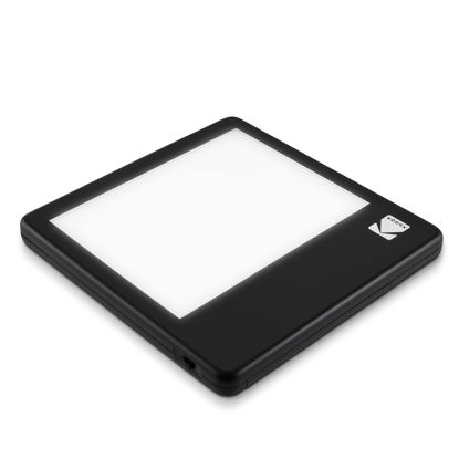 Picture of KODAK LED Light Box 5”x4” for Negatives, Slides & Films | Illuminated Board Panel for Viewing & Scanning Photos, Tattoo Drawing, Artist Sketching, Stenciling & More | Glare-Free, Battery & USB Powered