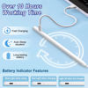 Picture of Stylus Pen for iPad Apple: Fast Charge for iPad Pencil Apple Pen with Palm Rejection Tilt Sensitivity - Pen for iPad 10/9/8/7/6, iPad Pro 12.9"/11"/13" M4, iPad Mini 6/5, iPad Air 5/4/3/11"-13" M2