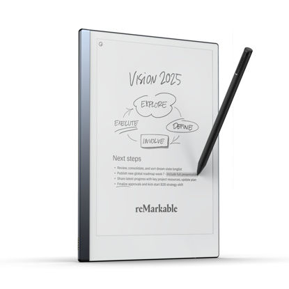Picture of reMarkable Starter Bundle - reMarkable 2 is The Original Paper Tablet | Includes 10.3” reMarkable Tablet, Marker Plus Pen with Built-in Eraser, and 1-Year Free Connect Trial