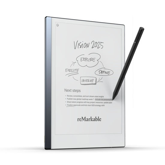 Picture of reMarkable Starter Bundle - reMarkable 2 is The Original Paper Tablet | Includes 10.3” reMarkable Tablet, Marker Plus Pen with Built-in Eraser, and 1-Year Free Connect Trial