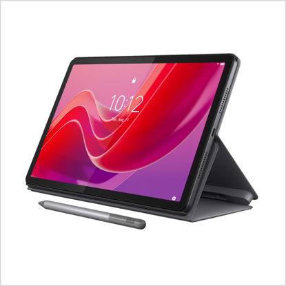 Picture of Lenovo Tab M11, 11” Display, MediaTek Helio G88 Octa-Core, 4GB RAM, 128GB SSD, 1920x1200 px, Ambient Light-Sensor, 10 Hour Battery, Comes w/Folio Case, Luna Grey