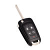 Picture of Remote Flip Key Fob Replacement Fits for Chevy Cruze Equinox Camaro Malibu Sonic Impala Buick LaCrosse Regal Verano Encore Allure GMC Terrain 2010-2021 Keyless Entry Remote Control OHT01060512 Set 1